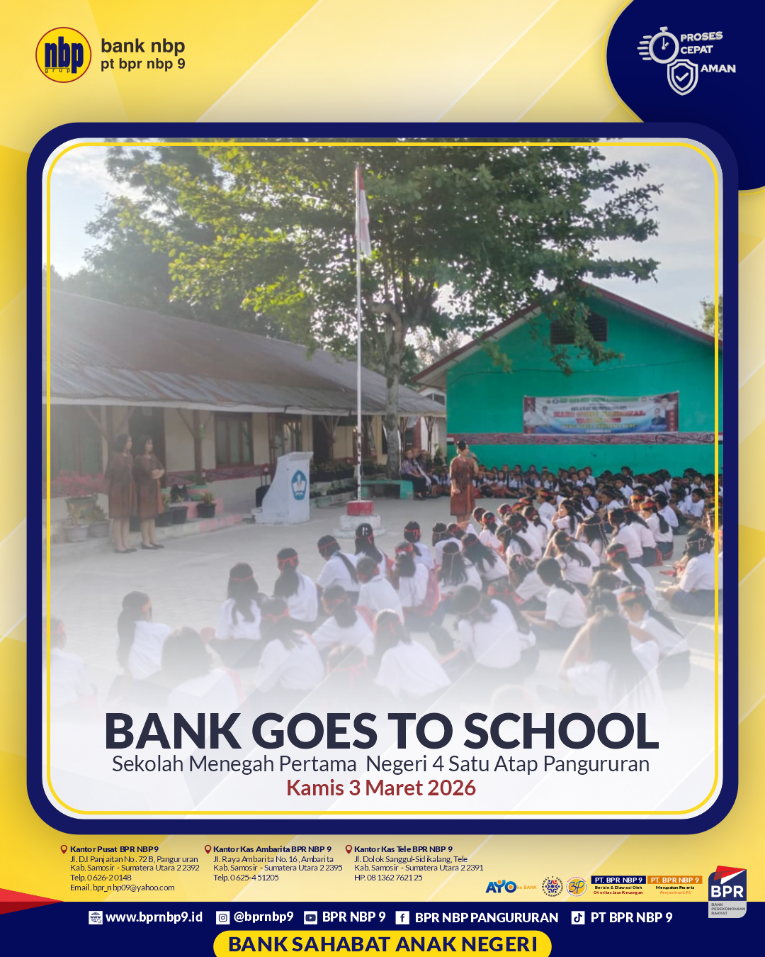 BANK GOES TO SCHOOL SMPN 4